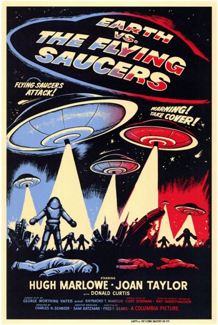 Earth vs Flying Saucers