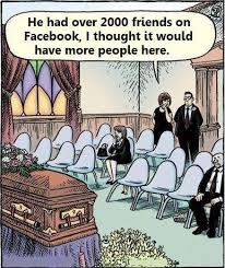 facebook friends funeral